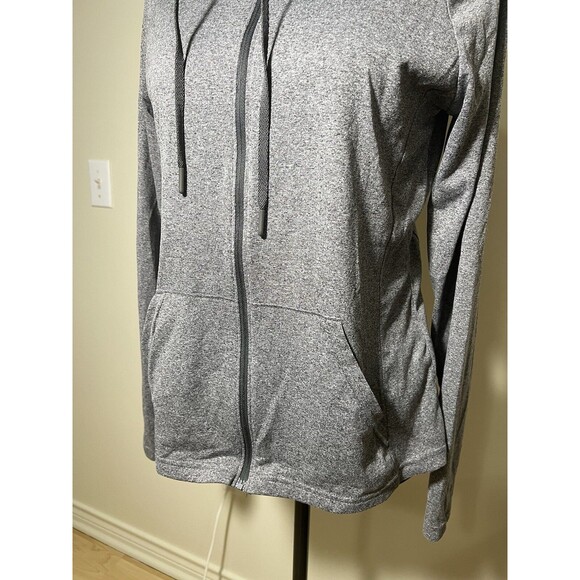 Under Armour Heat Gear Full Zip Jacket Long Sleeve Active Gym Womens Sz Md - Picture 2 of 4